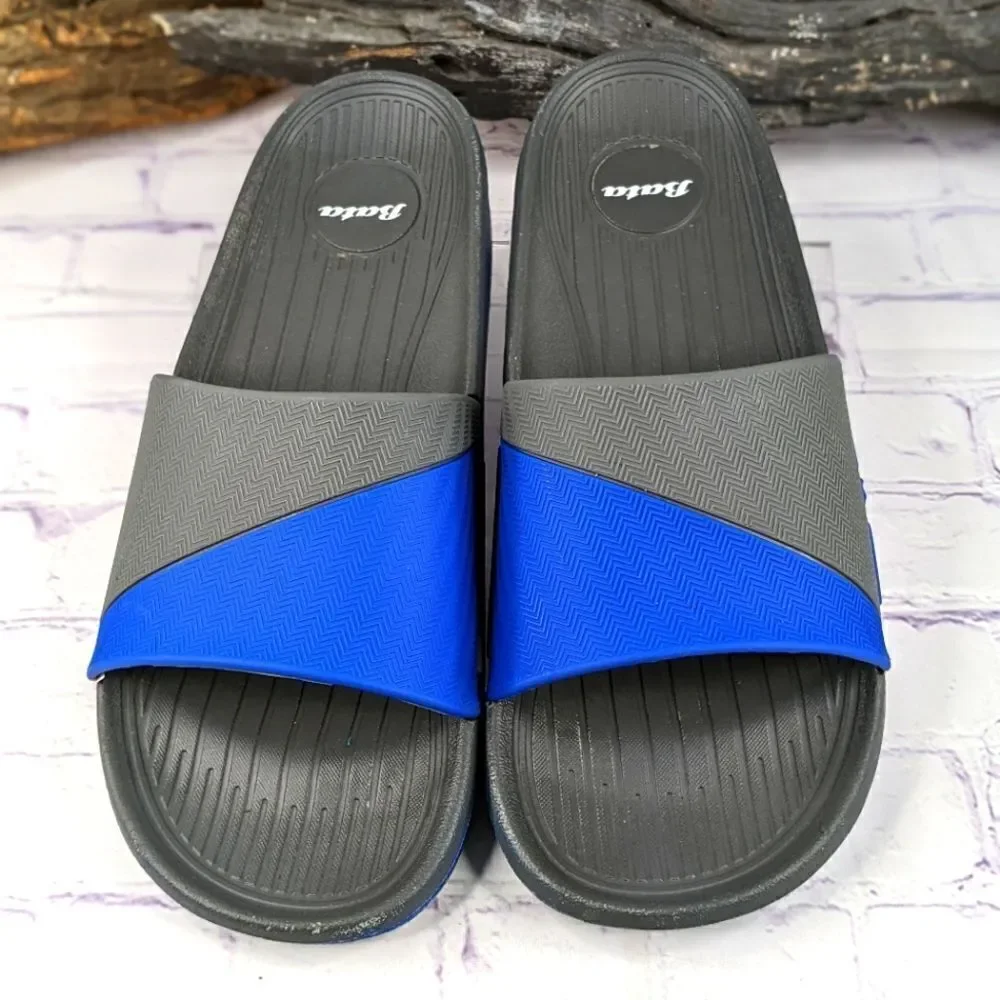 BATA Men's Samule Slipper Slides